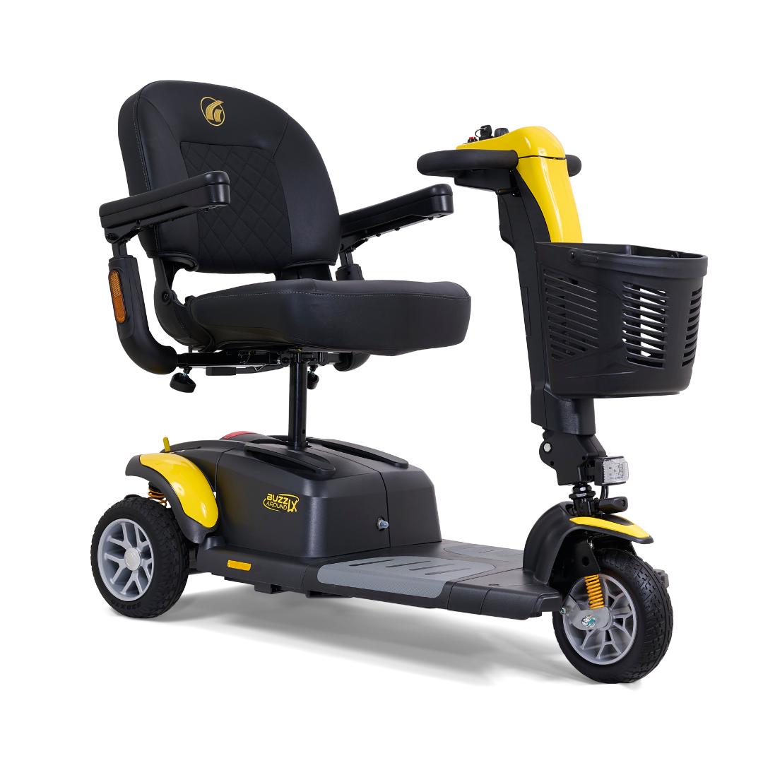 Golden Tech Buzzaround LX - Luxury 3 Wheel Portable Mobility Scooter - Senior.com Scooters